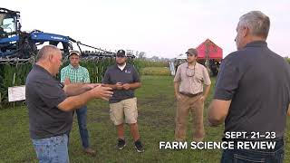 The Agronomic Crops Team Exhibit at Farm Science Review.