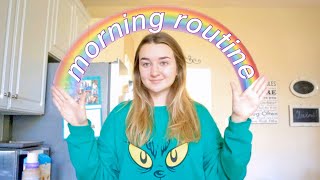a very realistic morning routine