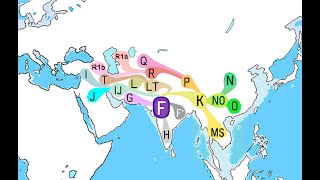 Y dna F, G and H; their migrations