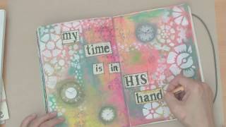 Art Journal 14 ~ My Time is in His Hand