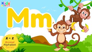 Letter M | Animals that Start with M | Learn Animal Names | English Vocabulary for Kids