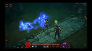 Diablo 3 Beta. Wizard signature and offensive spells.