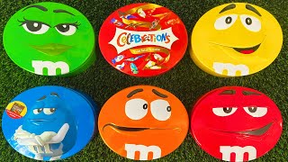 Funny Tins Unpacking Yummy Paw Patrol and M&M’S Delicious Candy — 1 Minute Satisfying ASMR