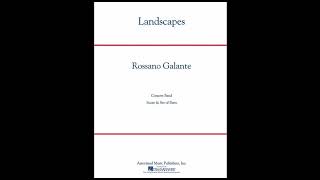 2026 GMEA District XIII Honor Symphonic Band | Galante - Landscapes (AUDIO ONLY)