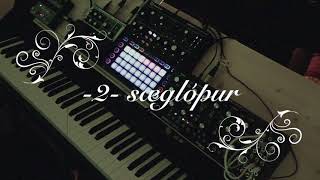 sigur ros music played live with a minimal synthesizer setup