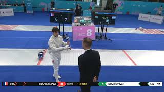 Wuxi Worlds 2025 JMS - L128 - Paul Rouviere FRA v Ivan Novikov RUS