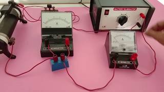 Hindi version of Ohms law Demonstration | Grade 10-12 | Board exam Practical | Physics