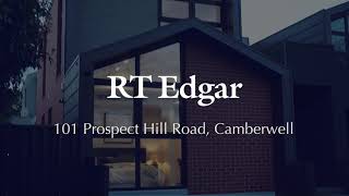 RT Edgar (Manningham) - 101 Prospect Hill Road, Camberwell