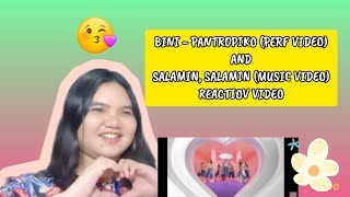 BINI - Pantropiko (Perf Video) and Salamin, Salamin (Music Video) Reaction Video /// So cute! 💗🌸
