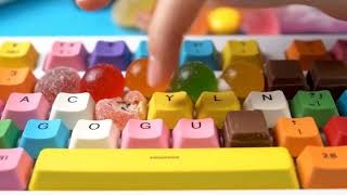ASMR CANDY TYPING #Getting my Granddaughter started 🥳