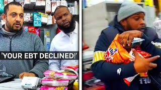 Man STEALS After His EBT Card Declined At Checkout... (EBT Meltdowns)