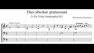 Hieronymus Praetorius – Dies absoluti prætereunt