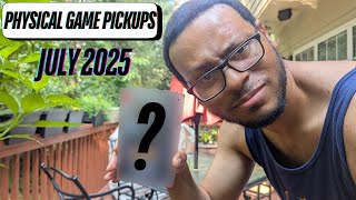 Physical Game Pickups for Video Game Collecting #2 (July 2025)