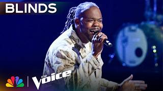 Memphis Barber Brings SERIOUS Soul to the Stage | The Voice Blind Auditions | NBC