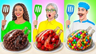 Me vs Grandma Cooking Challenge | Creative Food Hacks by Multi DO Joy
