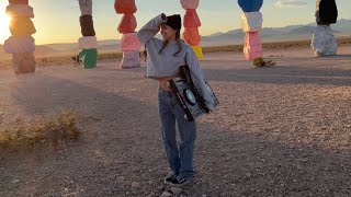 I did a DJ set in the middle of no where...