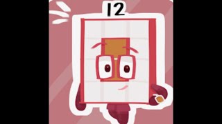 Twelves song from numberblocks