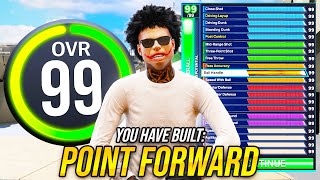 My OFFICIAL 6'8 POINT FORWARD BUILD is BROKEN on NBA 2K26.. LEGEND ON BALL MENACE + LEGEND DIMER!