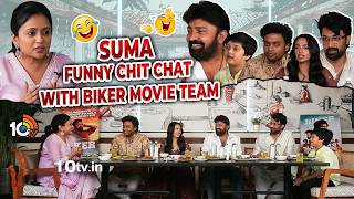 Suma Funny Chit Chat With Biker Movie Team | Abhilash Reddy | Malavika Nair | 10tv Ent