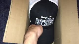 Unboxing of Free Impact Wrestling Bound for Glory By Comda Hat