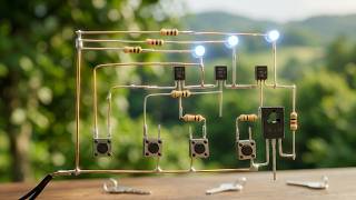 You Have Never Seen This! Password Lock Circuit WITHOUT Microcontroller or IC