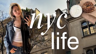 cozy days in nyc 🕯️ fall baking, cafes & reading in central park