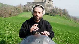 BATTILORO HANDPAN: A2 Celtic Minor 432 Hz - Noreia - Gabriele Pollina