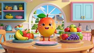 Mango Song for Kids 🥭 | Mango on Dining Table | Nursery Rhymes & Baby Songs for Toddlers
