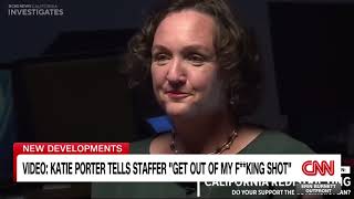 Katie Porter: "Get the F**k Out of My Shot" (Elex Michaelson for CNN's Erin Burnett Out Front)