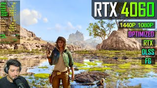 RTX 4060 - Star Wars: Outlaws - Optimized Settings, RT, DLSS, FG