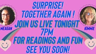 Kimmie & C Surprise LIVE! Psychic Readings, Spirit AI Art, Healing and more!