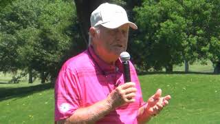 Jack Nicklaus at Dallas Athletic Club talks golf ball changes.