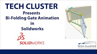 Bi Folding Gate Animation In Solid Works