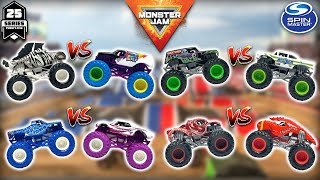 SPIN MASTER MONSTER JAM DOUBLE DOWN SHOWDOWN | SERIES 25 | 1:64 SCALE