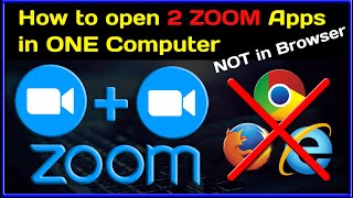 🔴How to open Multiple ZOOM Meeting (NOT using the browser) in one Computer | PinoyTV