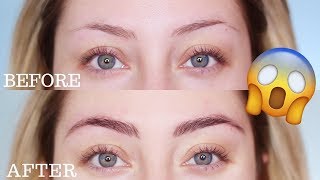 HOW TO TINT YOUR EYEBROWS | Glamnanne