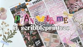 📚PLAN WITH ME📚 FT. SCRIBBLEPRINTSCO | Plannahannah