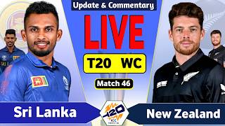 SL vs NZ 46th T20 Match, Live Cricket Match Today | Sri Lanka vs New Zealand Live Cricket Score