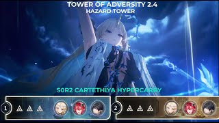 S0R2 Cartethiya Made ToA Easy | Tower of Adversity Hazard Floor! | Wuthering Waves 2.4