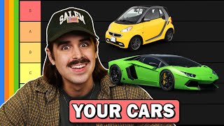 Hivemind Fans' Cars Tier List