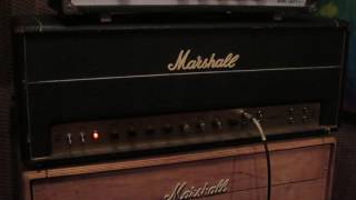 Vintage Van Halen tone match - 1966 Marshall plexi Super PA JTM 100