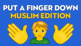Put A Finger Down Muslim Edition (no music) - Muslim Quiz World - Islamic Quiz