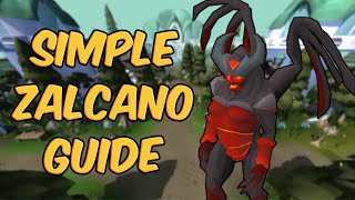 Simple Zalcano Guide | Quick and Easy (OSRS)