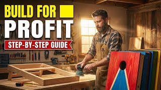 From Corporate to Cornhole Tycoon: My Profitable Woodworking Journey