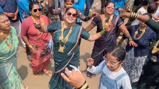 जशी गाणी वाजतात तशीच PUBLIC DANCE करतात Arnala Ram Navami Palkhi 2026 | Rashtriya Brass Band Balkum
