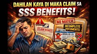 ISANG DAHILAN KAYA DI MAKA CLAIM SA SSS BENEFITS 