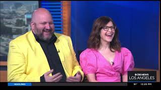 Lisa Loeb and Stephen Kramer Glickman on the news!