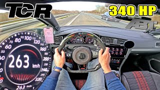 340HP VW GOLF GTI TCR ABT hits the Autobahn! 