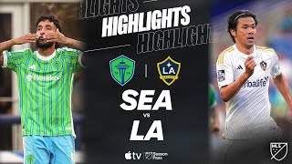 Seattle Sounders FC vs. LA Galaxy | Full Match Highlights