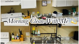 Morning Clean With Me// Best Dish Rack/Temu//Stephanie McQueen 